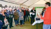 Des élus d'Aqta (Auray-Quiberon-Terre Atlantique) et départementaux ont visité le Gaec laitier du Golhud, à Camors (4 associés - Frank et Yvonnick Guéhénnec et Ludovic et Gregory Thomazo), vendredi dernier.