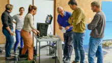 Tout au long du mois de septembre, les équipes de BCEL Ouest ont mesuré les teneurs en matière sèche d’échantillons apportés par les agriculteurs.