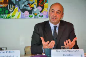 Marc Keranguéven, président de la Sica Saint-Pol-de-Léon.