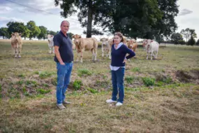 En réaction à la perte de deux jeunes veaux suite à des diarrhées néonatales en novembre 2017, Philippe et Brigitte Lehuger ont vacciné toutes les femelles qui vont vêler à partir de mi-octobre.