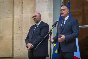 Didier Guillaume, nouveau ministre de l'Agriculture (Youtube - France 3)