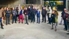 Une cinquantaine de participants ont répondu présents dont 25 agriculteurs, 4 élus locaux et une douzaine de professionnels para-agricoles.