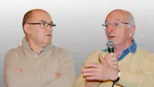 Jean-Yves Denis, à gauche, et Michel Nogré.