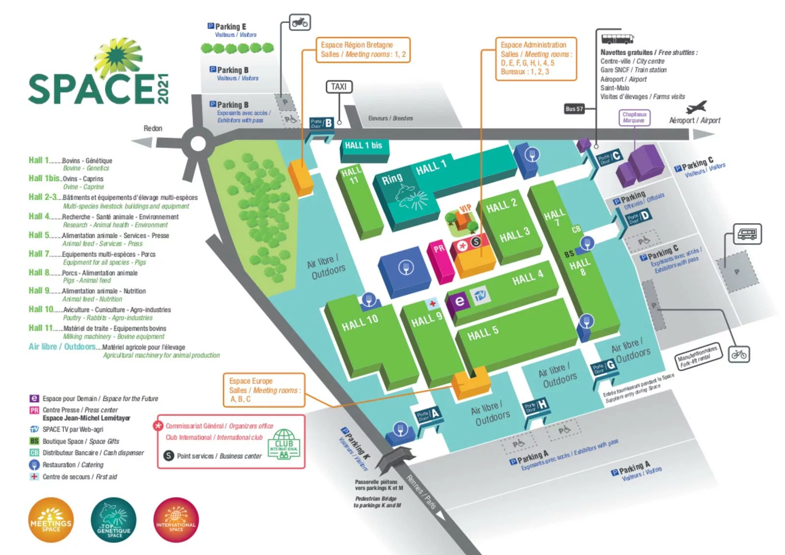 plan space2021 - Illustration Space 2021 : les infos pratiques