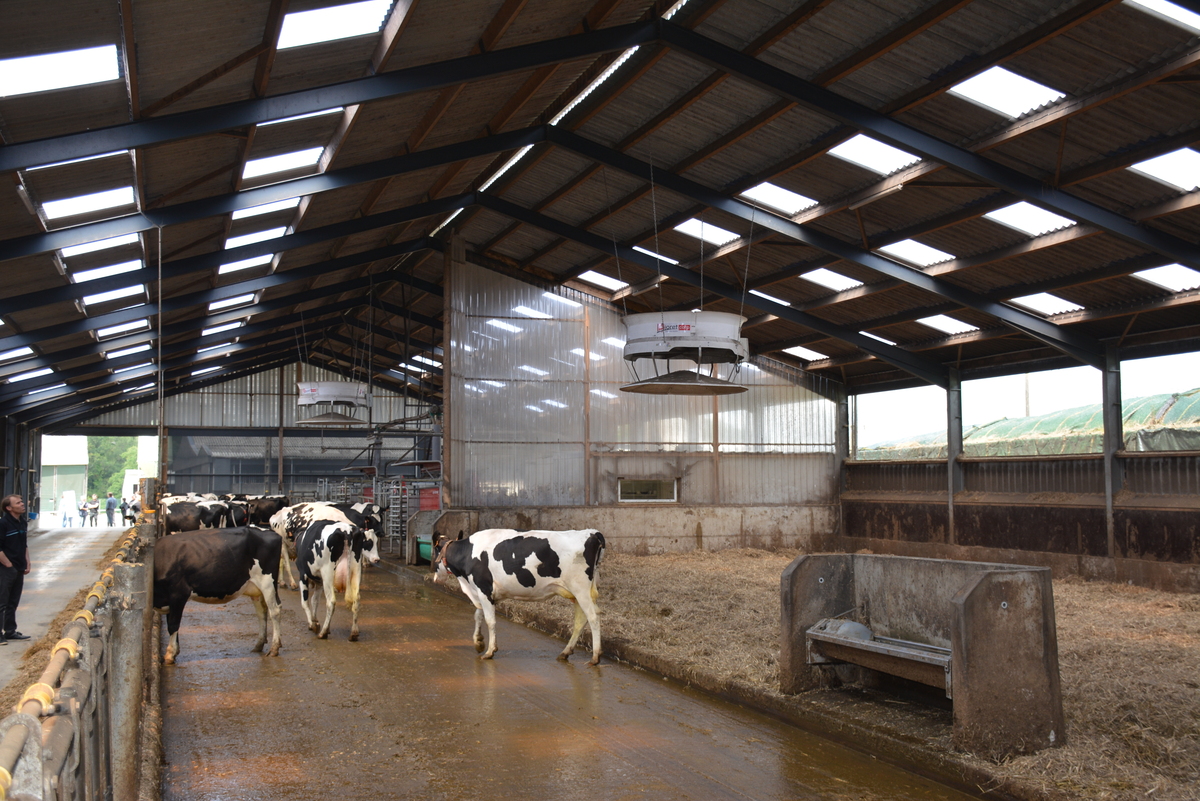 Bâtiment bovins lait - Illustration Une gestion fine du pâturage en traite robotisée