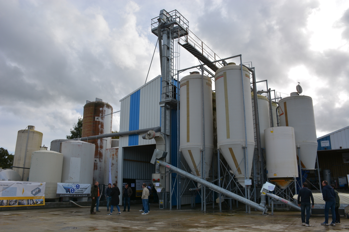 Silos de stockage d'aliment fabriqué à la ferme FAF