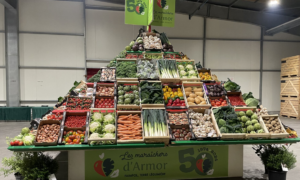 Une pyramide de légumes