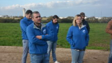 Yann Le Gac et les Jeunes Agriculteurs du Finistère