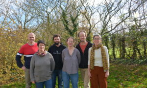 Photo de groupe de la Confédération paysanne des Côtes d'Armor