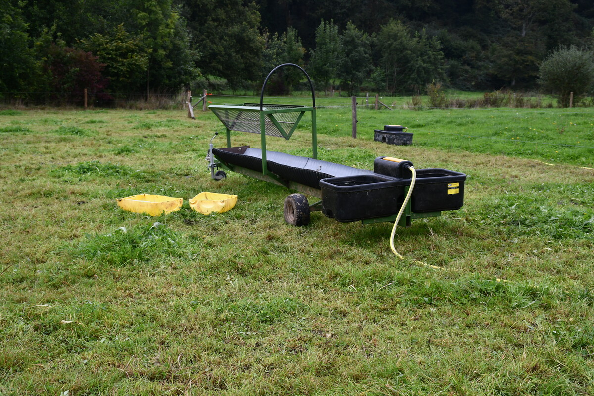 Matériel d'alimentation et eau mobile en pâture