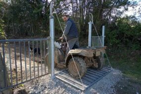 Styven Thomas sur son quad