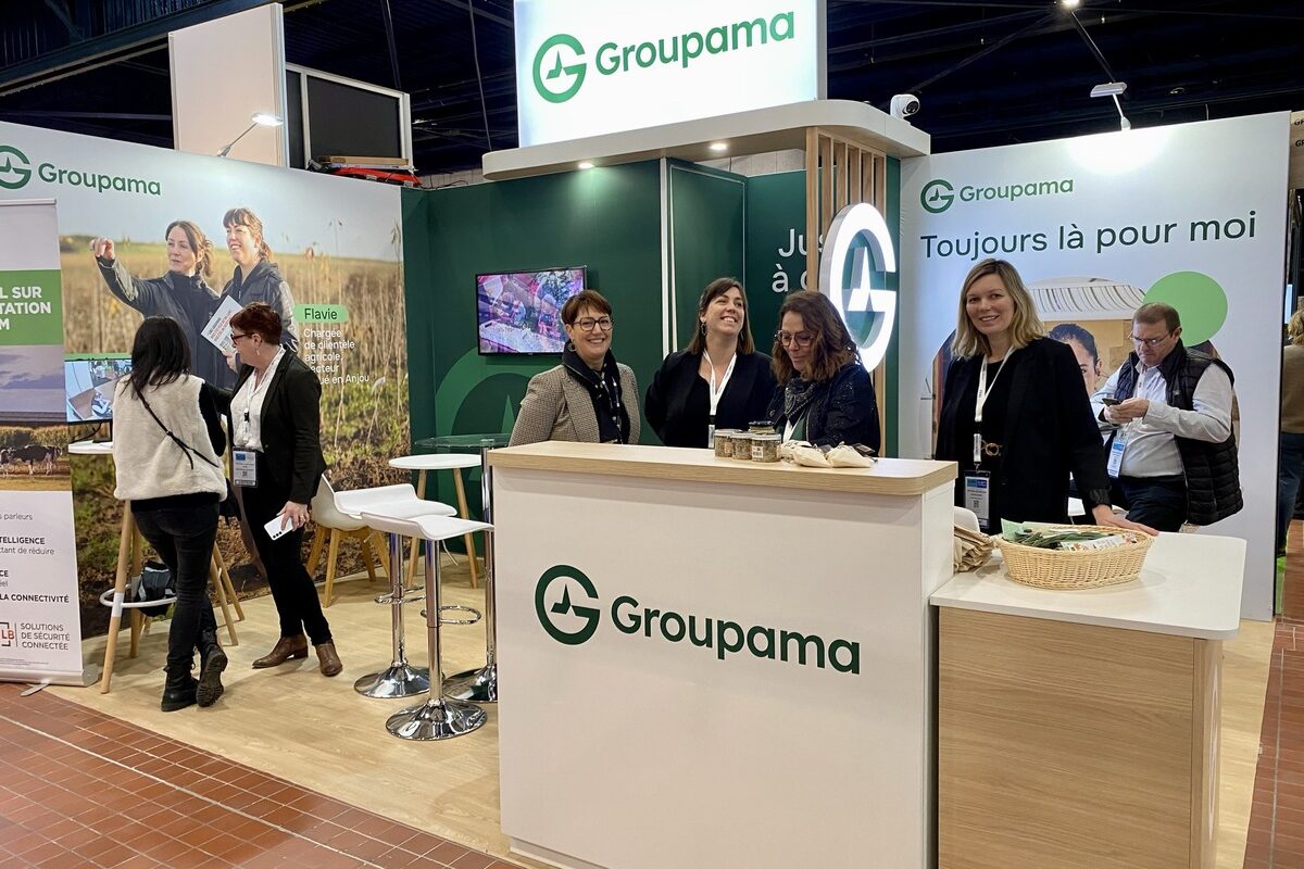 Le stand Groupama au Sival 2025 - Illustration Sival 2025 : Une 38e édition tournée vers l’innovation  et la durabilité des filières