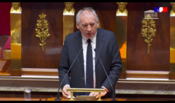 François Bayrou lors de son discours de politique générale