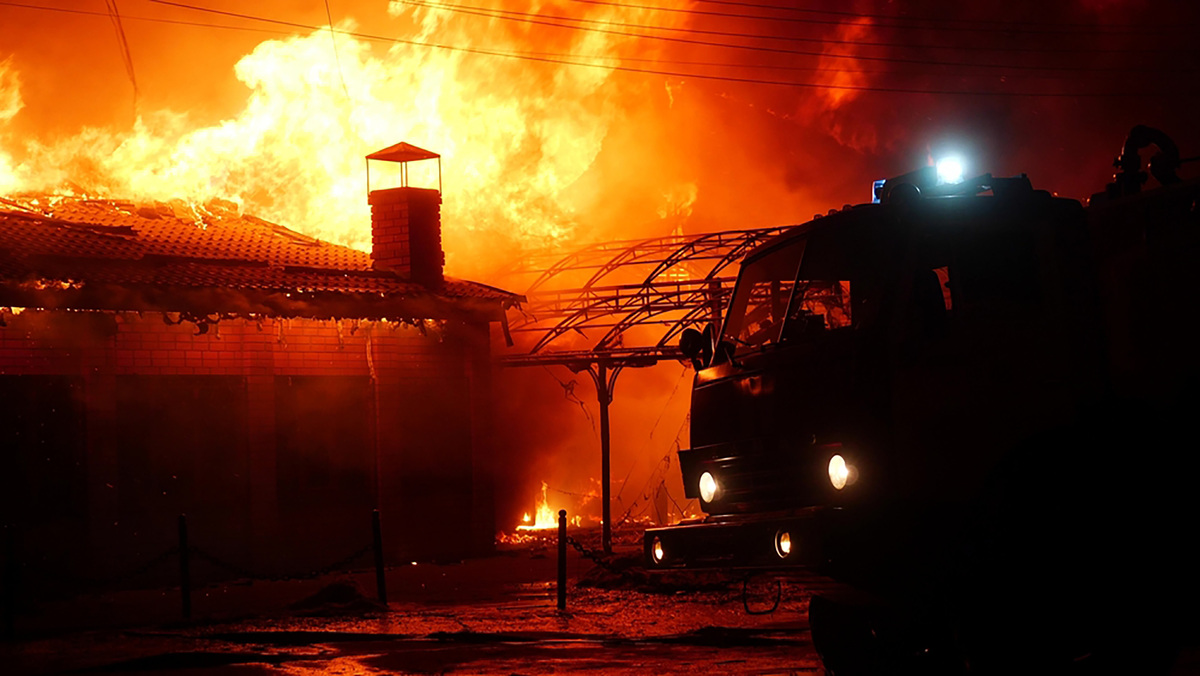 Incendie d'un bâtiment agricole - Illustration Incendie : mieux se préparer pour réagir en cas de feu