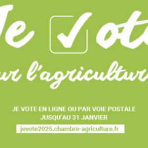 Une partie de l'affiche des élections chambres d'agriculture 2025