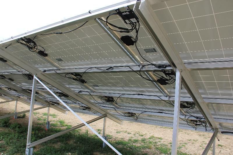 Optimiseurs de puissance sous les panneaux solaires - Illustration Éviter les arcs électriques