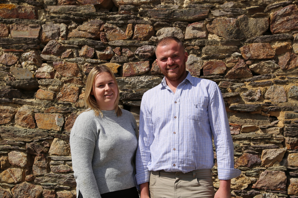 Ophélie Larue et Emeryc Robin associés au Gaec du Cerf