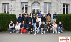 Photo de classe du BTS ACSE 1A - 2024 2025 du lycée de Pommerit Jaudy